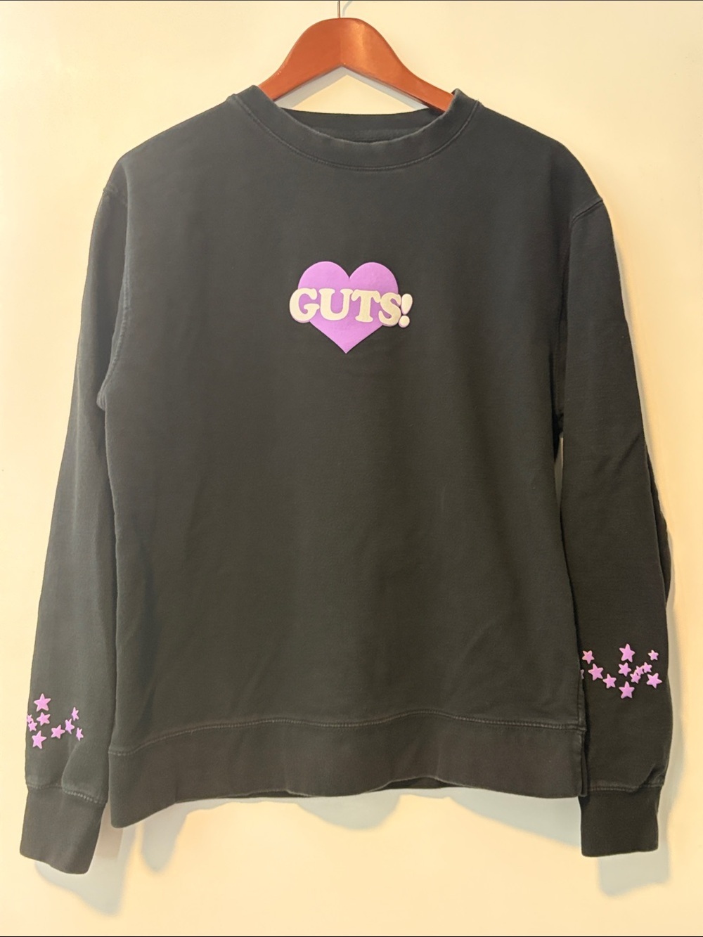 Olivia Rodrigo Guts tour sweatshirt size M